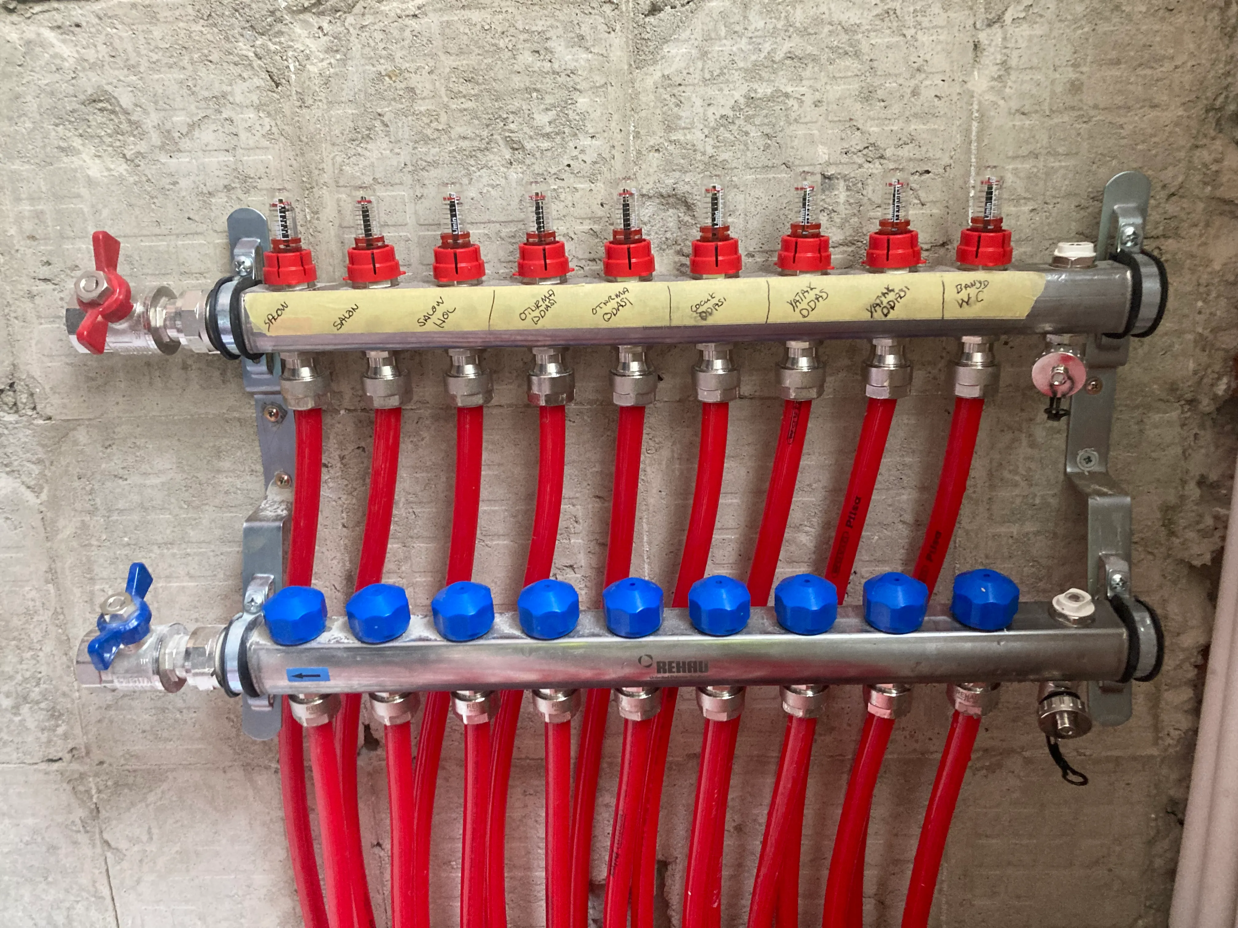 Yerden ısıtma kollektörü