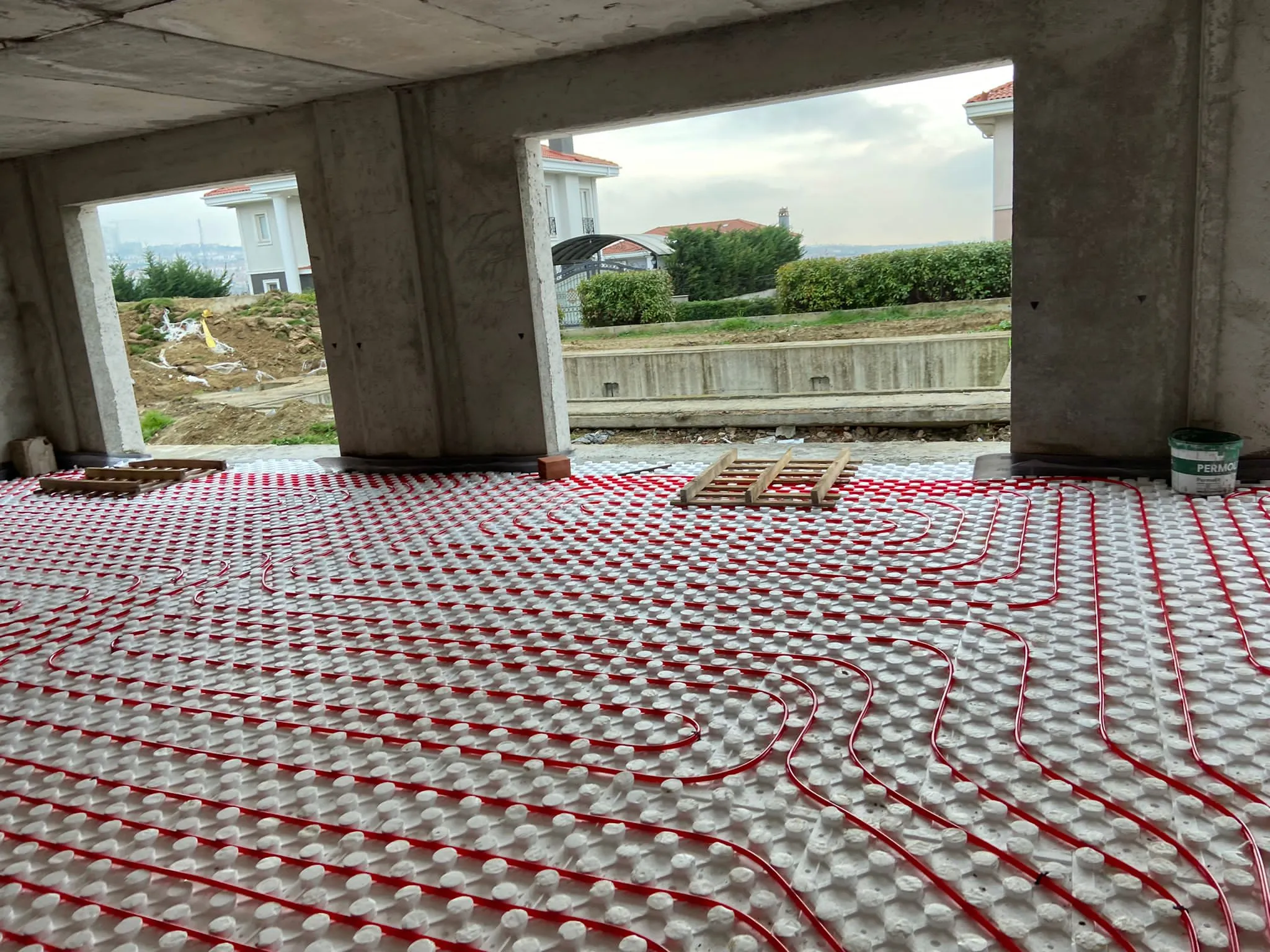 Yerden ısıtma sistemi